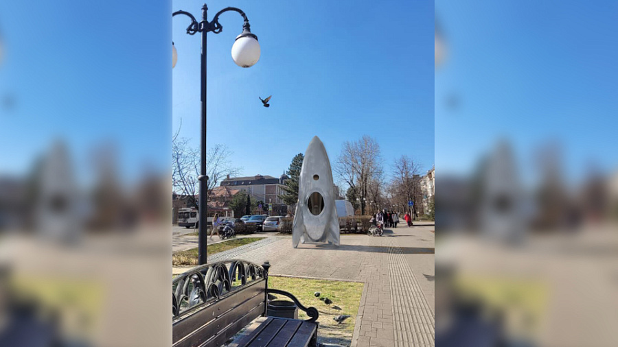 В Краснодаре установят интерактивный арт-объект в виде ракеты 