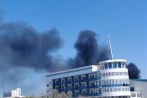 пожар в Анапе