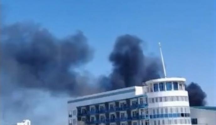 пожар в Анапе