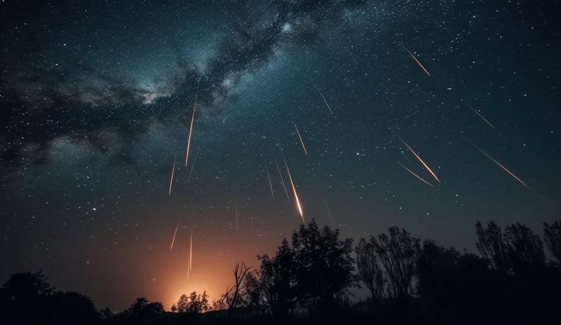 Bitrix 161214: milky_way_illuminates_majestic_night_sky_glowing_with_star_trail_generated_by_ai.jpg