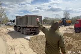 В Анапе стартовали работы по отсыпке песка на пляжах