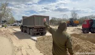 В Анапе стартовали работы по отсыпке песка на пляжах