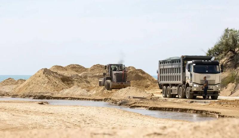 Пляжи Анапы восстановили на 7,4 километра берега