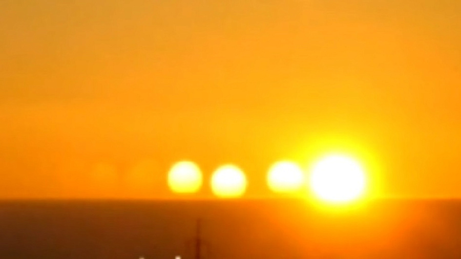 Четыре солнца взошли над Аляской из-за морозов