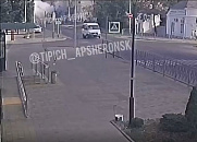 Взрыв в магазине Апшеронска попал на видео