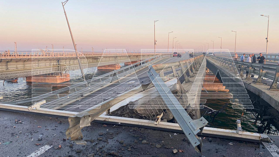 В Национальном антитеррористическом комитете подтвердили атаку беспилотников на Крымский мост