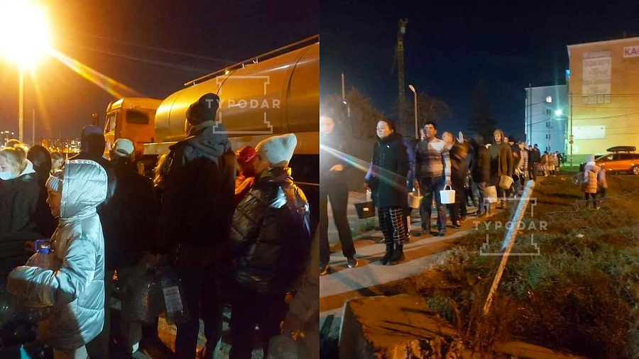 «Водоканал говорит, что воду дали еще в обед»: жители Краснодара жалуются на отсутствие коммуникаций почти 2 суток