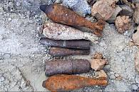 В Крымском районе на винограднике нашли шесть опасных боеприпасов времен войны