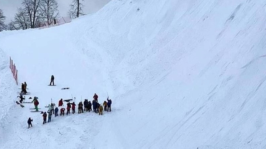 Трагедия на лыжной трассе в сочи