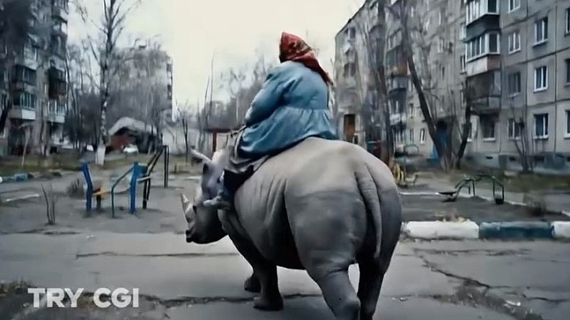 Бабушка на бегемоте и кенгуру с билетом: как видео, созданные ИИ, покорили Сеть