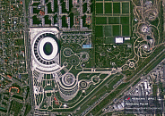 Спутник сделал снимок парка Галицкого с орбиты 