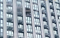 На видео сняли последствия мощного взрыва в жилом комплексе Ростова-на-Дону