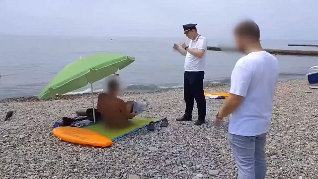 Облавы на голых туристов устроили в Сочи