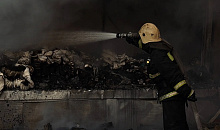 В Краснодаре потушили пожар в магазине «Светофор»