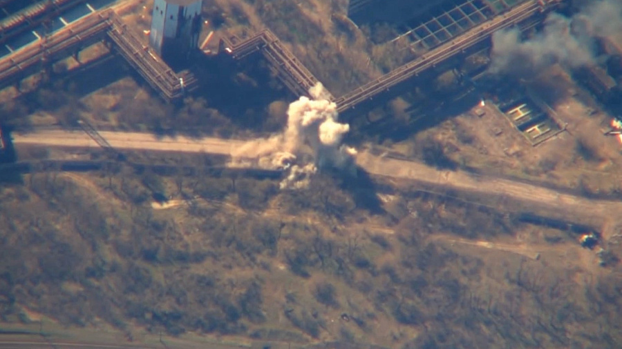 Минобороны РФ опубликовало видео брифинга по спецоперации на Украине (11.04.2022 г.)