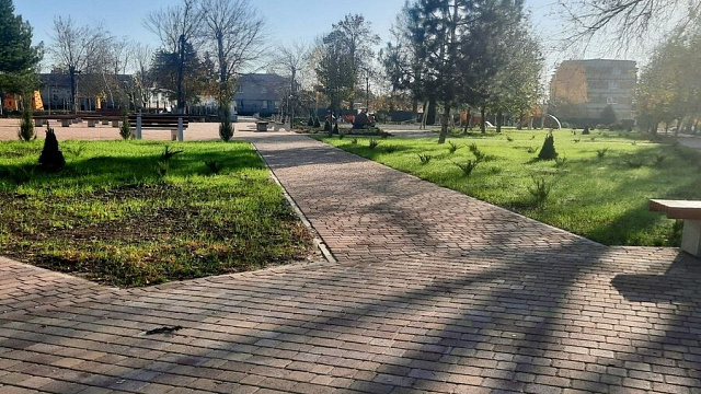 В станице Березанской открыт обновленный парк