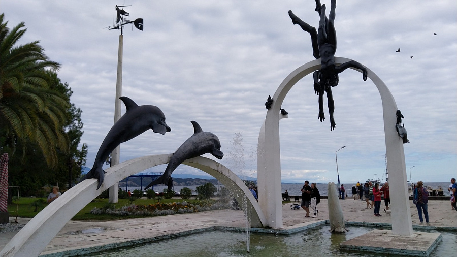 В субботу в Пицунде и на курортах Абхазии сохранятся низкие температуры, дожди и мокрый снег