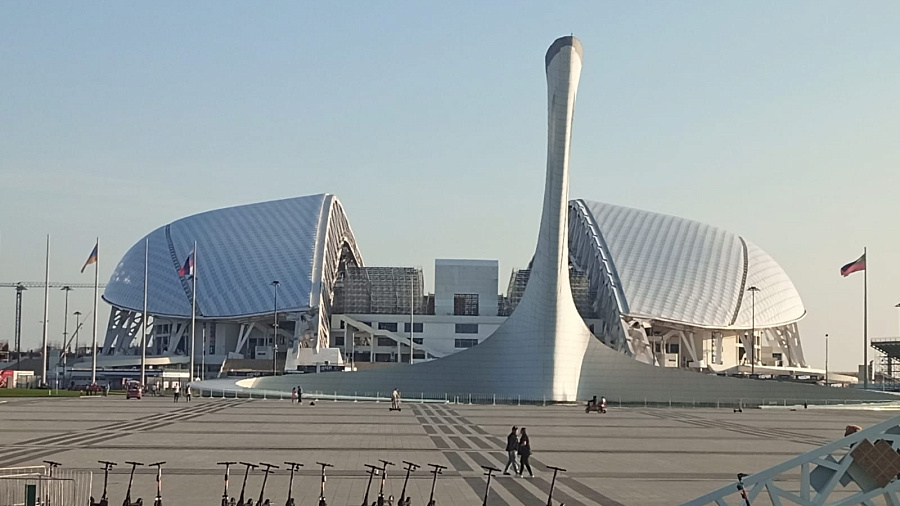 В Сочи проходят торжественные мероприятия в честь десятилетия Олимпиады-2014