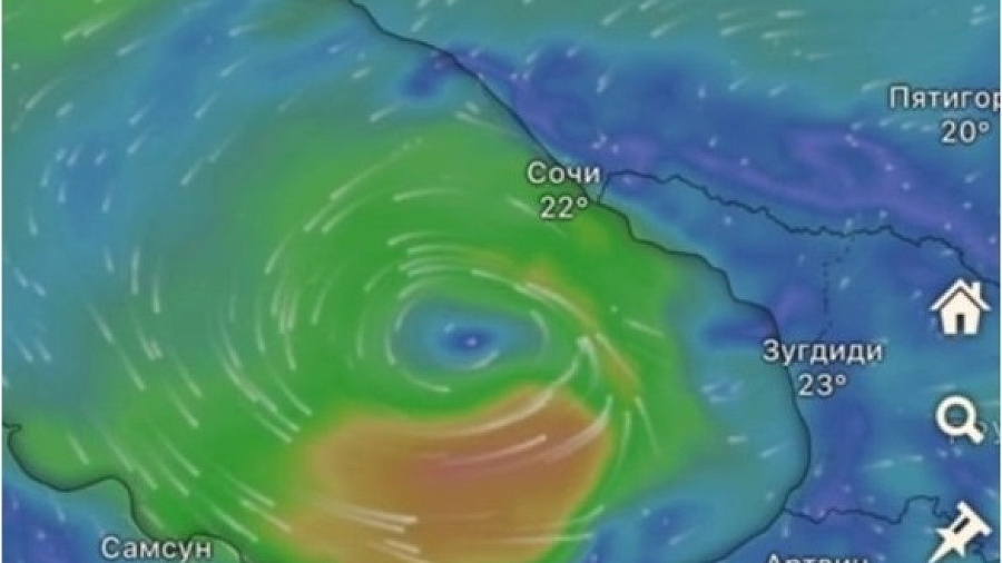 Экстренные службы Сочи готовятся к удару надвигающегося циклона «Медикан»