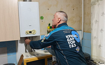 В Краснодаре дом на улице Тургенева отключили от газа