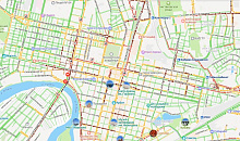 Краснодар парализован 10-балльными пробками 