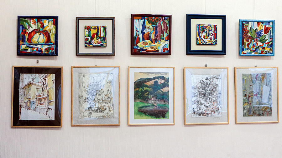 В Краснодаре открылась юбилейная выставка живописца Николая Туркова «Путь познания»