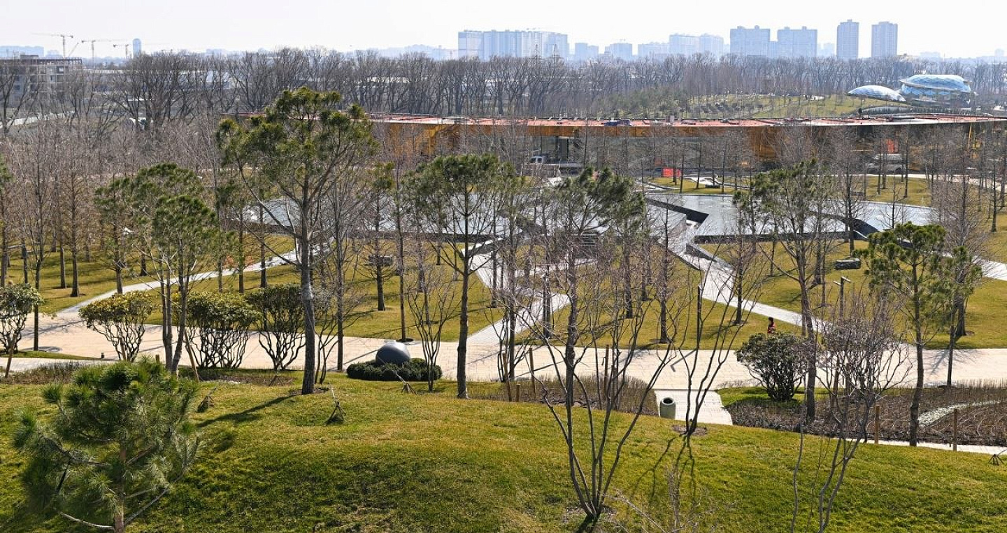 В парке Облаков в Краснодаре увеличилось количество прогулочных тропинок