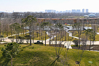 В парке Облаков в Краснодаре увеличилось количество прогулочных тропинок