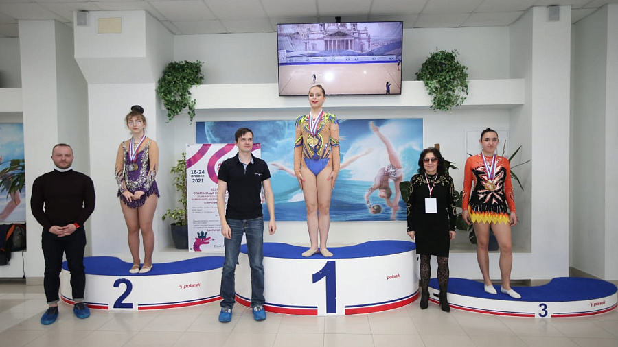 Юная гимнастка из Краснодара завоевала 5 медалей на Всероссийской Спартакиаде Специальной Олимпиады