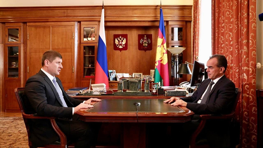 Губернатор предложил Андрею Алексеенко участвовать в выборах мэра Краснодара