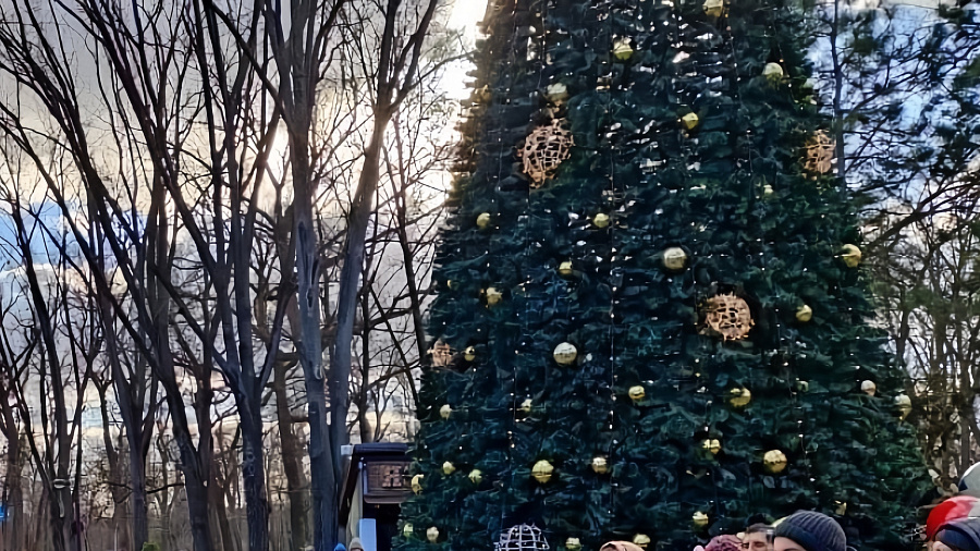 В парках Краснодара в субботу пройдут новогодние выступления для детей у елок