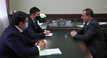 Председатель ЗСК Юрий Бурлачко встретился с новым министром спорта Кубани Серафимом Тимченко