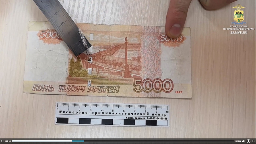 Двум продавцам из Сочи грозит до 8 лет тюрьмы за сбыт фальшивых денег в Белореченске