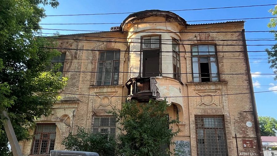 В Краснодаре отреставрируют старинный Дом архитектора Косякина