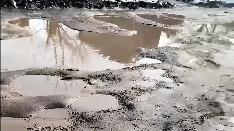 Дублер Западного Обхода Краснодара утонул в грязи несмотря на три ремонта