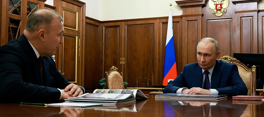 Владимир Путин встретился с главой Адыгеи Муратом Кумпиловым