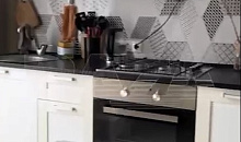 В Сочи сняли на видео, как тряслась мебель в квартирах от землетрясения