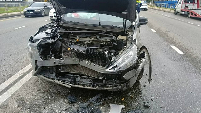 В Краснодаре на Ростовском шоссе произошло массовое ДТП