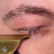 На Западе мужчины массово сбривают ресницы ради маскулинности