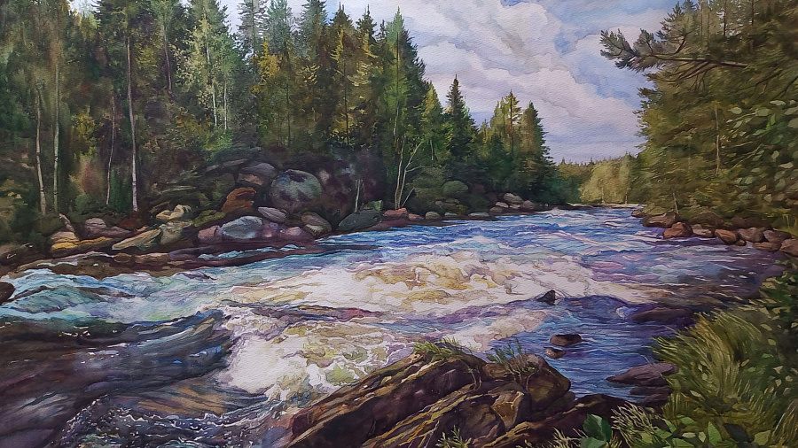 В Краснодаре откроется выставка живописи «Горы и реки»