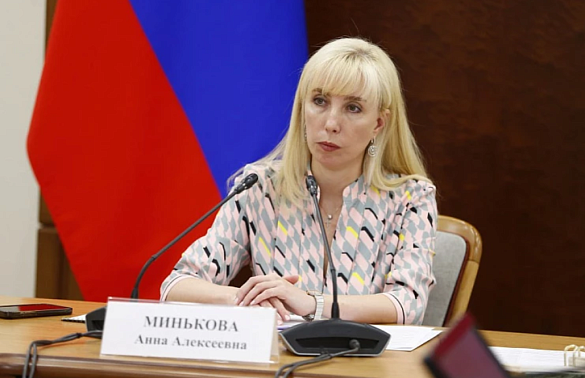 Бывшего вице-губернатора Кубани Анну Минькову допросили