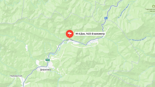 С 8 ноября на М-4 «Дон» в Туапсинском районе меняется схема движения