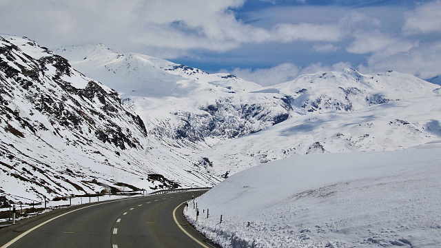 В районе Даховской, а также в горных курортах Адыгеи и Кубани в начале недели ожидаются сильные морозы и снег при шквалистом ветре 