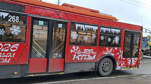 В Краснодаре продлят работу общественного транспорта в новогоднюю ночь