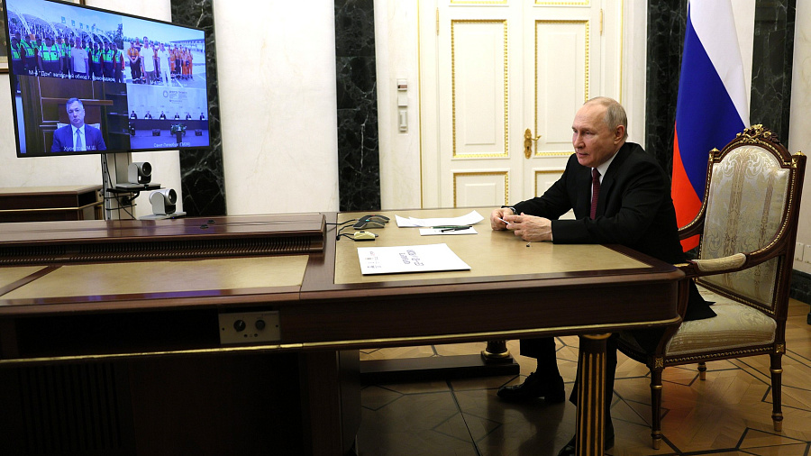 Владимир Путин принял участие в открытии Дальнего западного обхода Краснодара