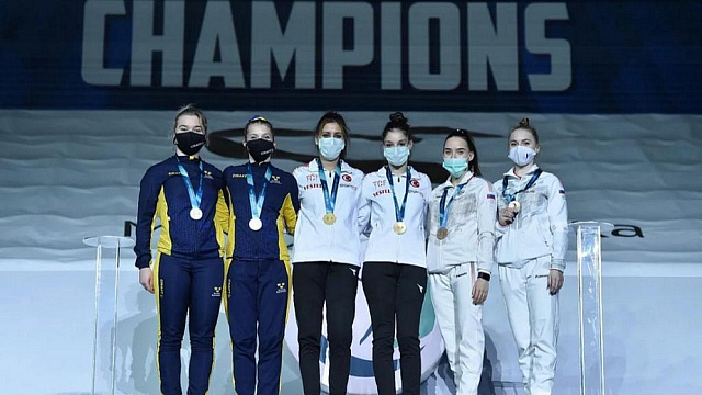 Батутистки из Краснодарского края завоевали медали на Кубке мира 