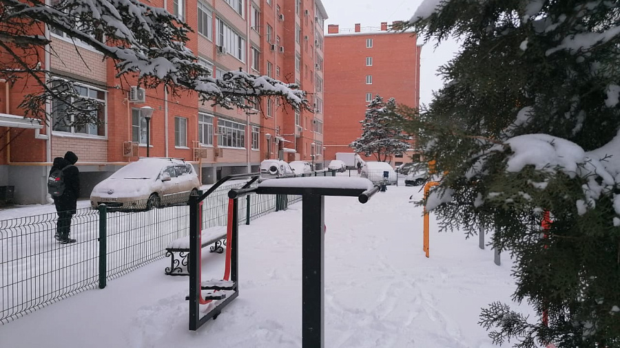 В конце рабочей недели в Краснодаре и крае сохранятся сильные морозы и ветер, осадки постепенно прекратятся