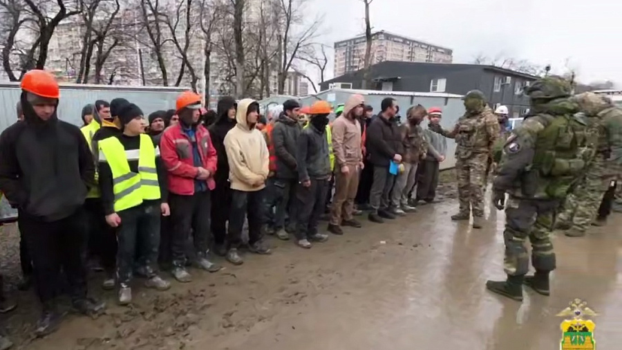 Нелегалов выловили на стройках Сочи и Краснодара во время праздников