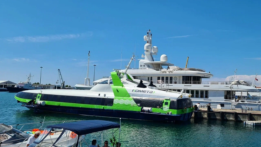 Из Новороссийска в Сочи теперь можно по морю без пробок и за час