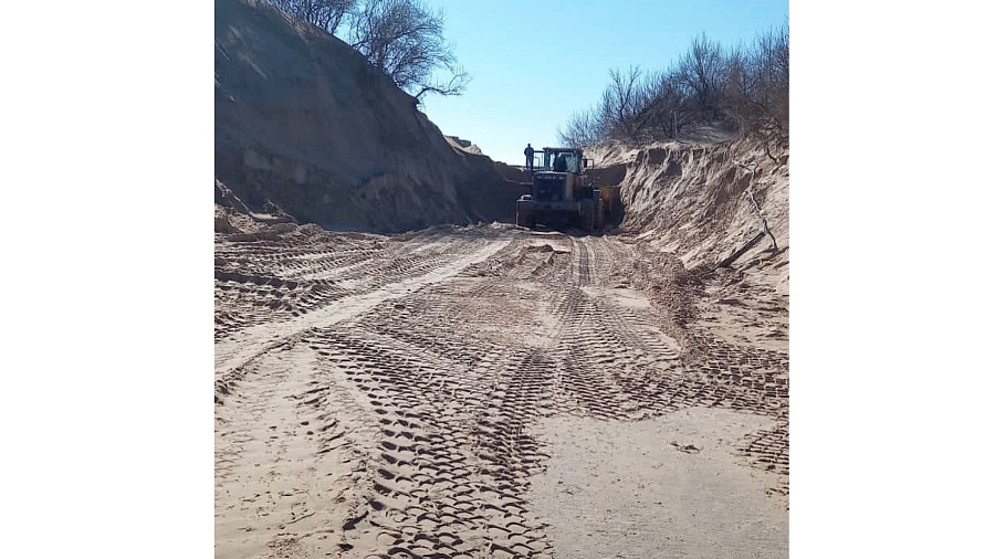 В Анапе администрация проводит проверку после разрытия песчаных дюн в Витязево